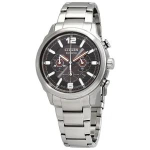 Citizen Eco-Drive Chronograph Black Dial Men's Watch CA4380-59E