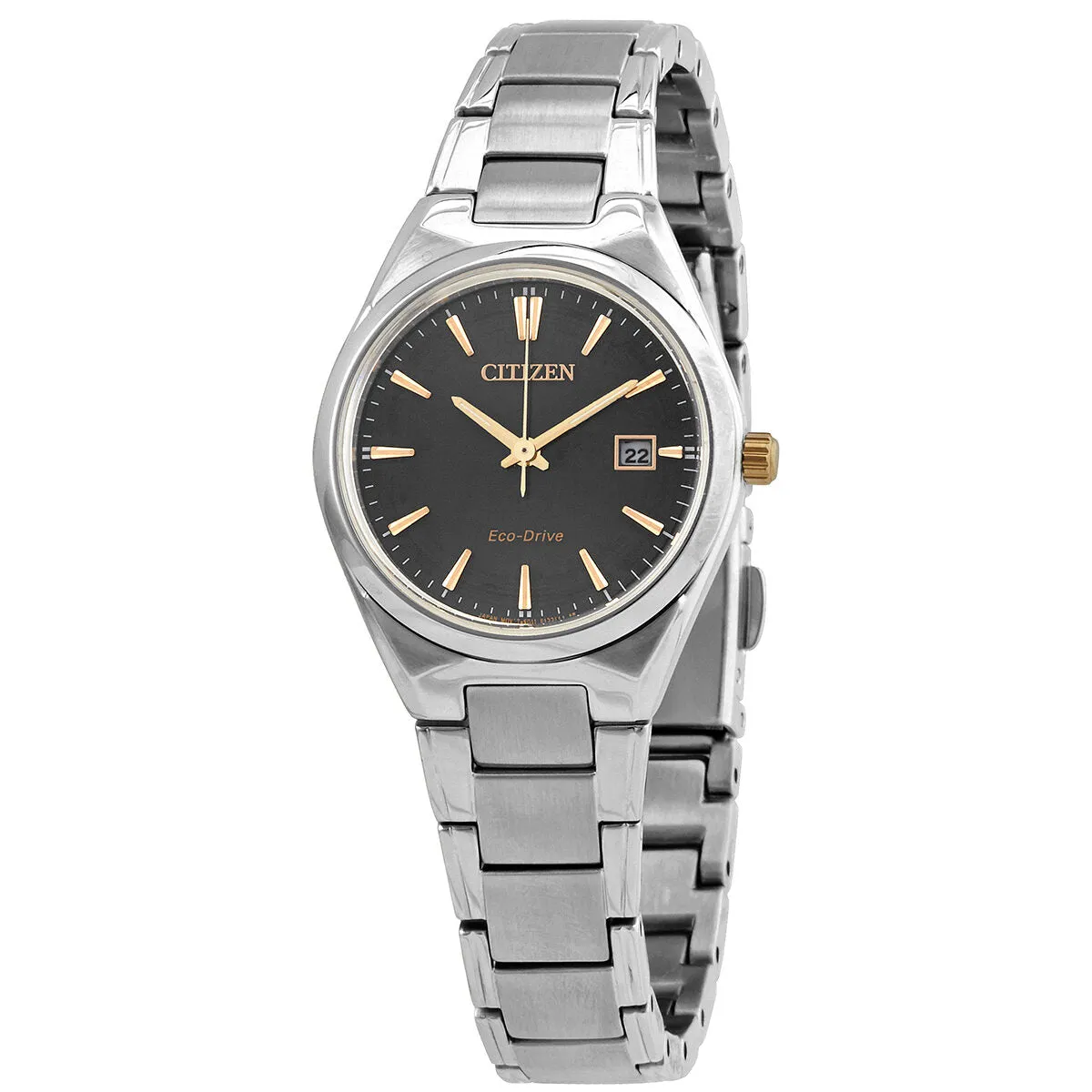 Citizen Eco-Drive Grey Dial Ladies Watch EW1970-55H