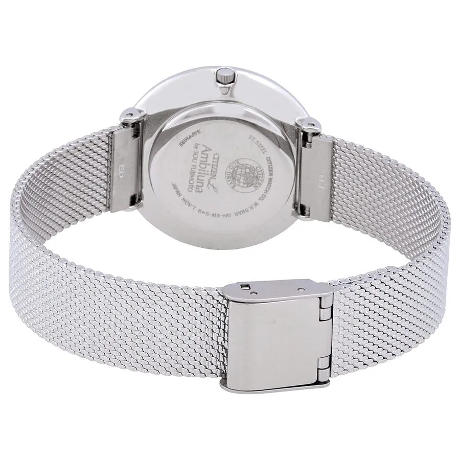 Citizen L Ambiluna White Mother of Pearl Dial Ladies Watch EM0640-58D