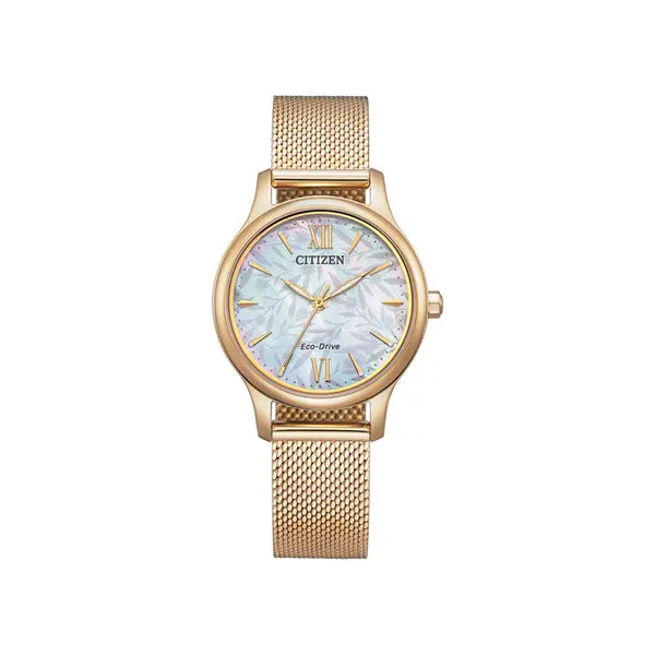 Citizen Ladies Rose Gold Eco-Drive Watch