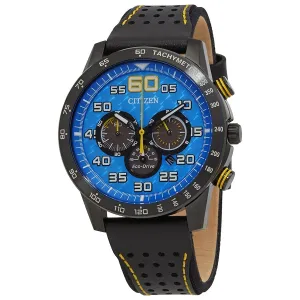 Citizen Primo Chronograph Quartz Blue Dial Men's Watch CA4435-08L