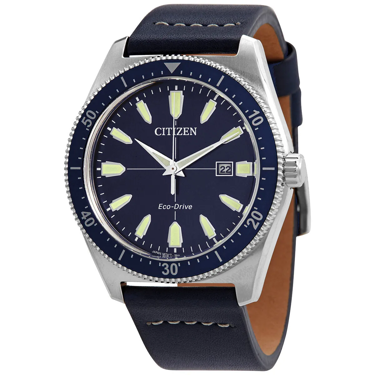 Citizen Vintage Brycen Eco-Drive Blue Dial Men's Watch AW1591-01L