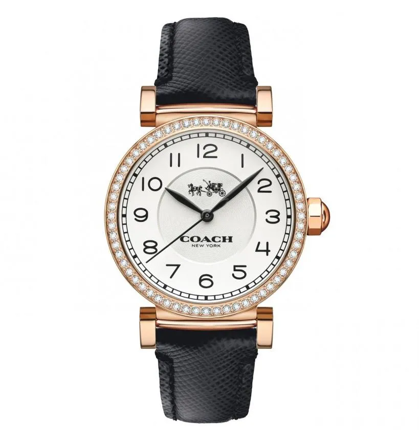 Coach Madison Leather Strap Women's Watch 14503396