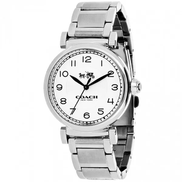 Coach Madison Silver White Dial Women's Watch 14502394