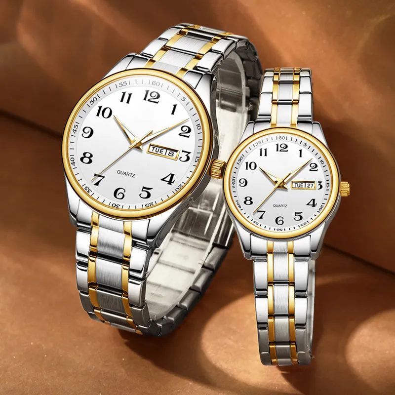 Couple Pair Quartz Watches