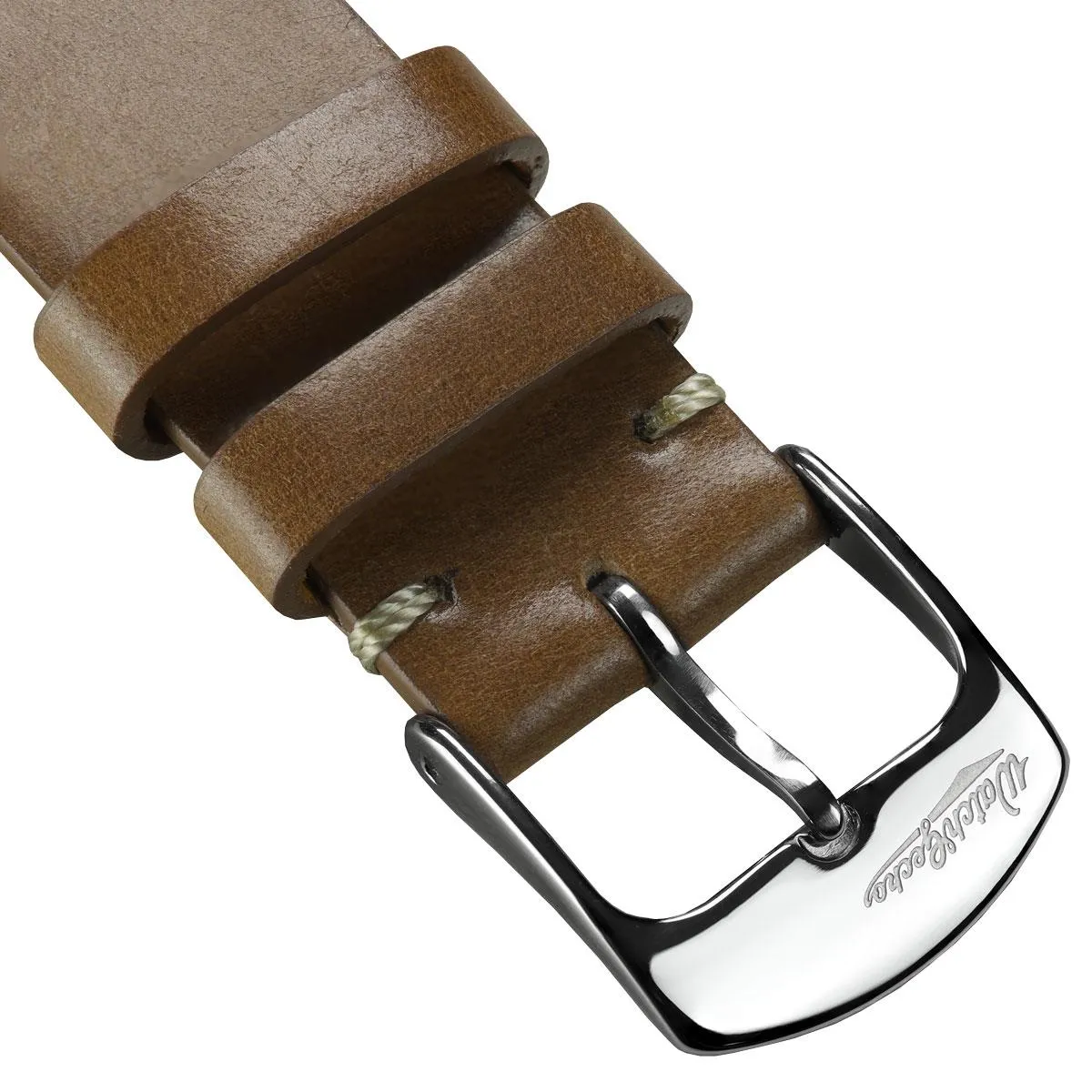 Cromford Horween Shell Cordovan Leather Watch Strap - Light Brown