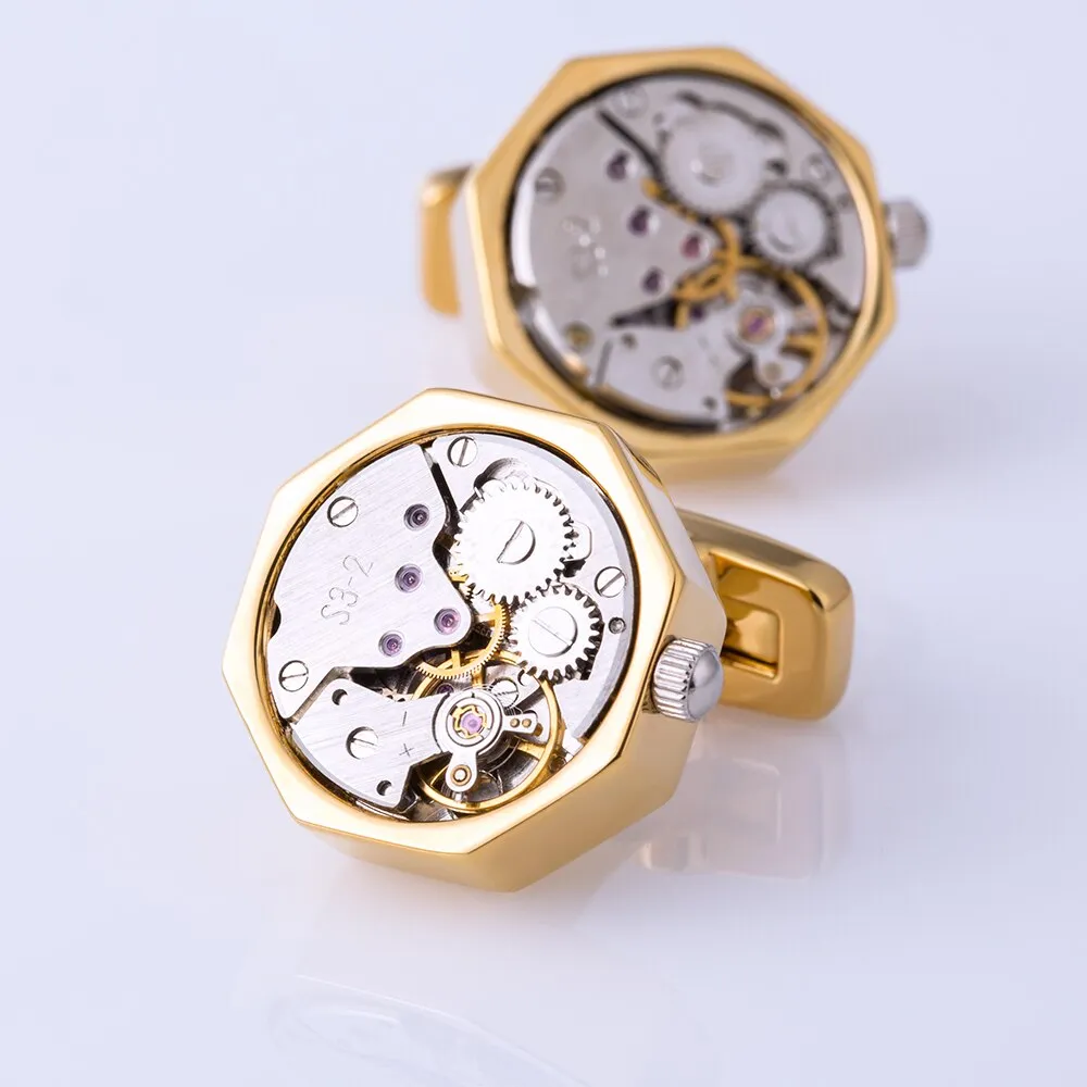 CUFFLINKS "WATCH LOVER"
