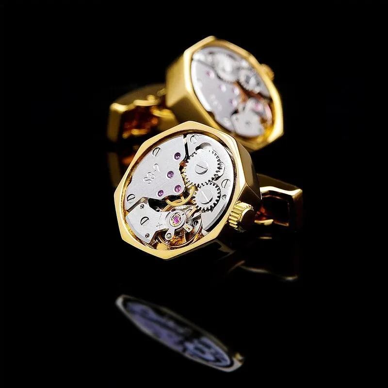 CUFFLINKS "WATCH LOVER"