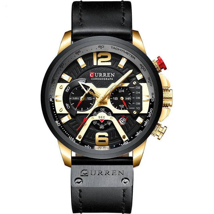 Curren Men's Hot Luxury Chronograph Quartz Wrist Watch For Men 8329