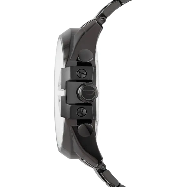 Diesel Black Stainless Steel Black Dial Quartz Watch for Gents - DZ4318