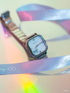 Disney D100 Mickey Minnie Watch (Silver)