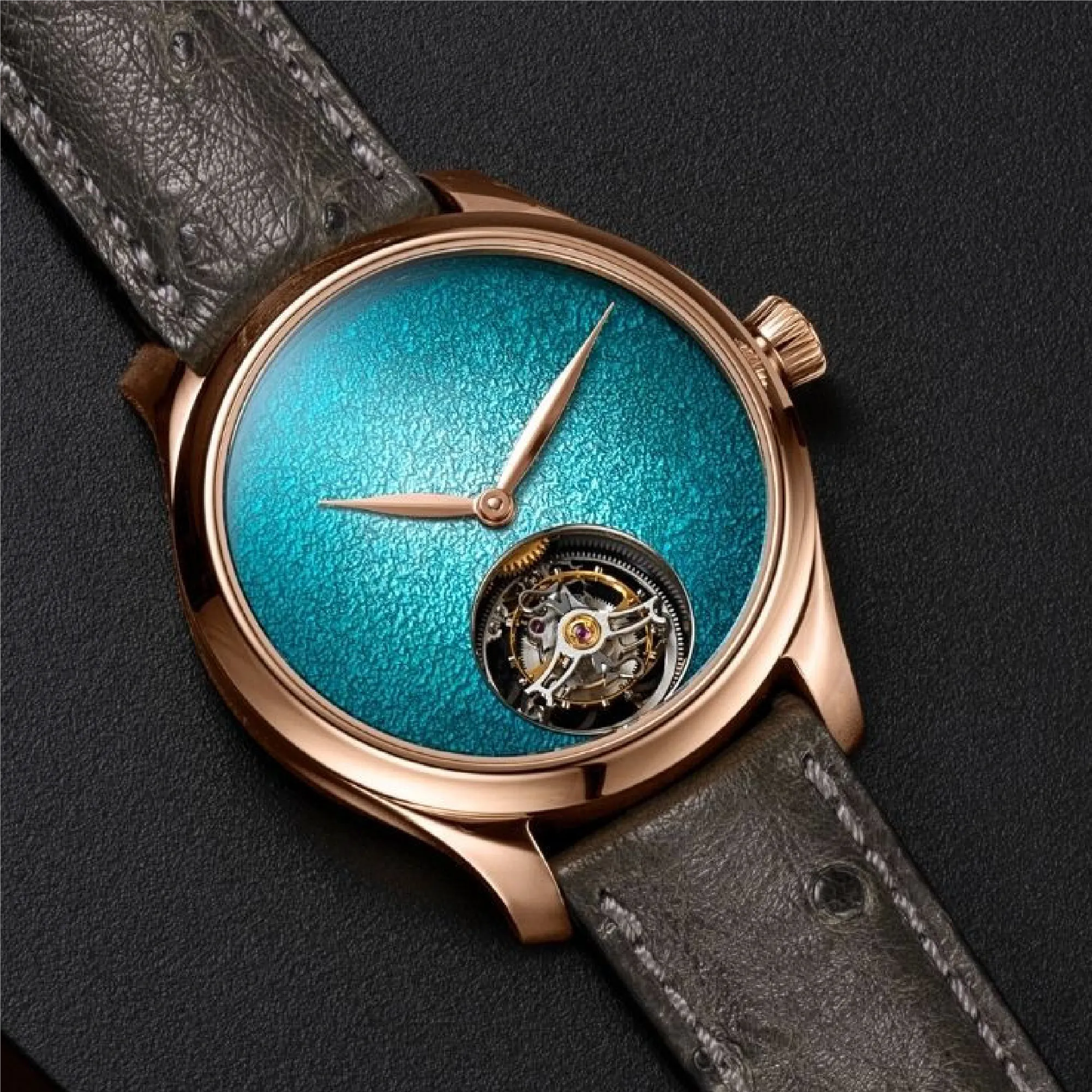 Endeavour Tourbillon Concept – Turquoise Enamel