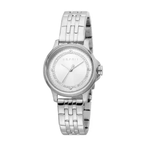 Esprit Ladies Stainless Steel Watch With Silver Color Dial