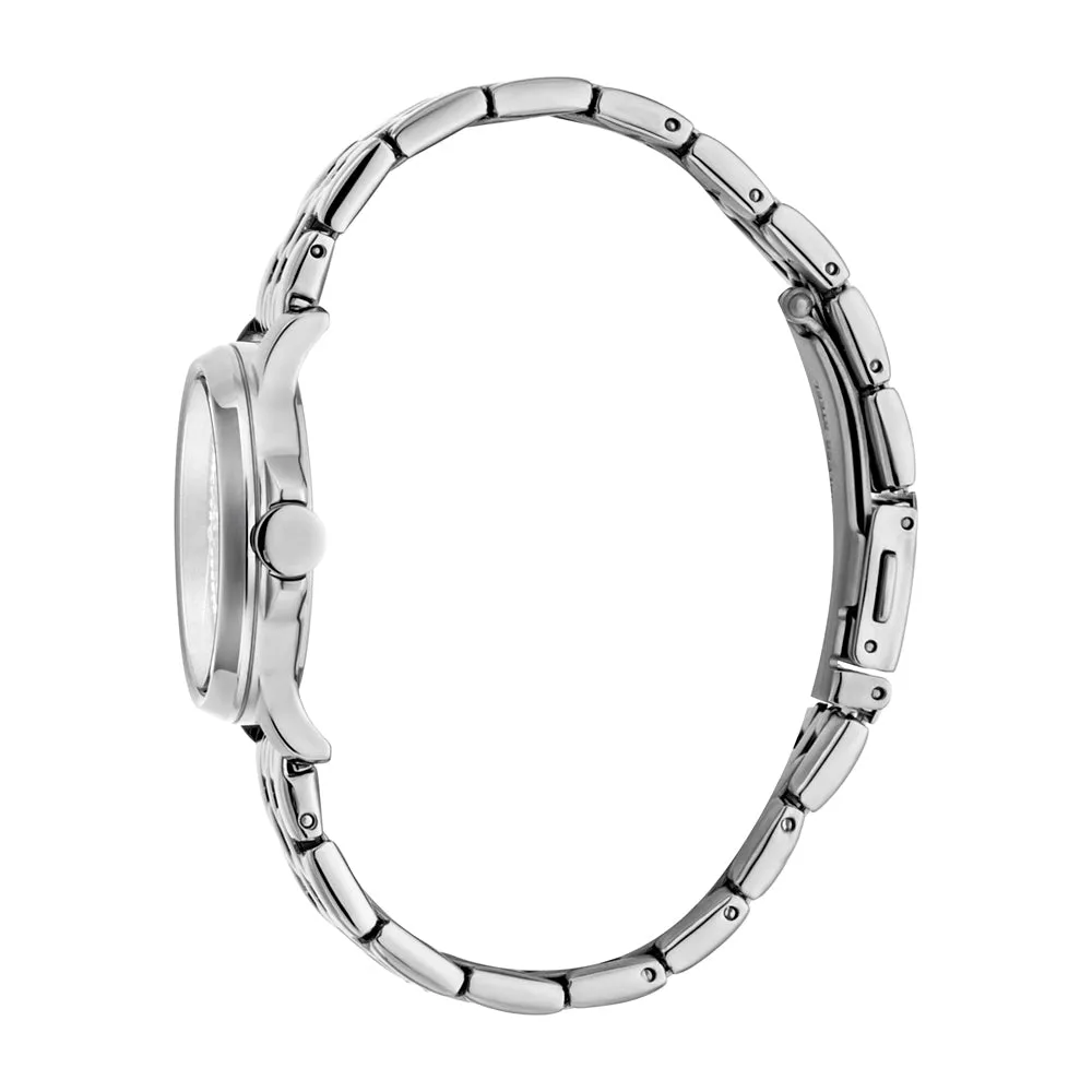 Esprit Ladies Stainless Steel Watch With Silver Color Dial