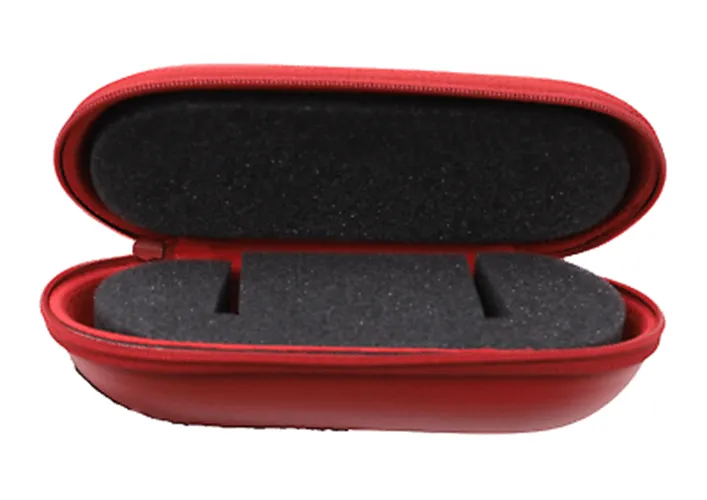 Experts Watches Travel Service Case - Red Watch Box with Foam Inserts