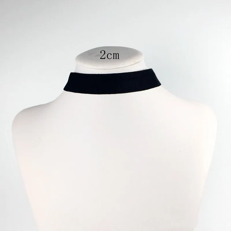 Fashion Retro Gothic Short Velvet Necklace