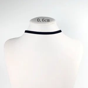 Fashion Retro Gothic Short Velvet Necklace