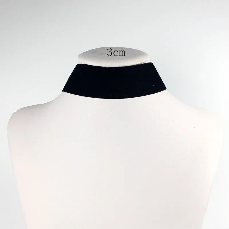 Fashion Retro Gothic Short Velvet Necklace