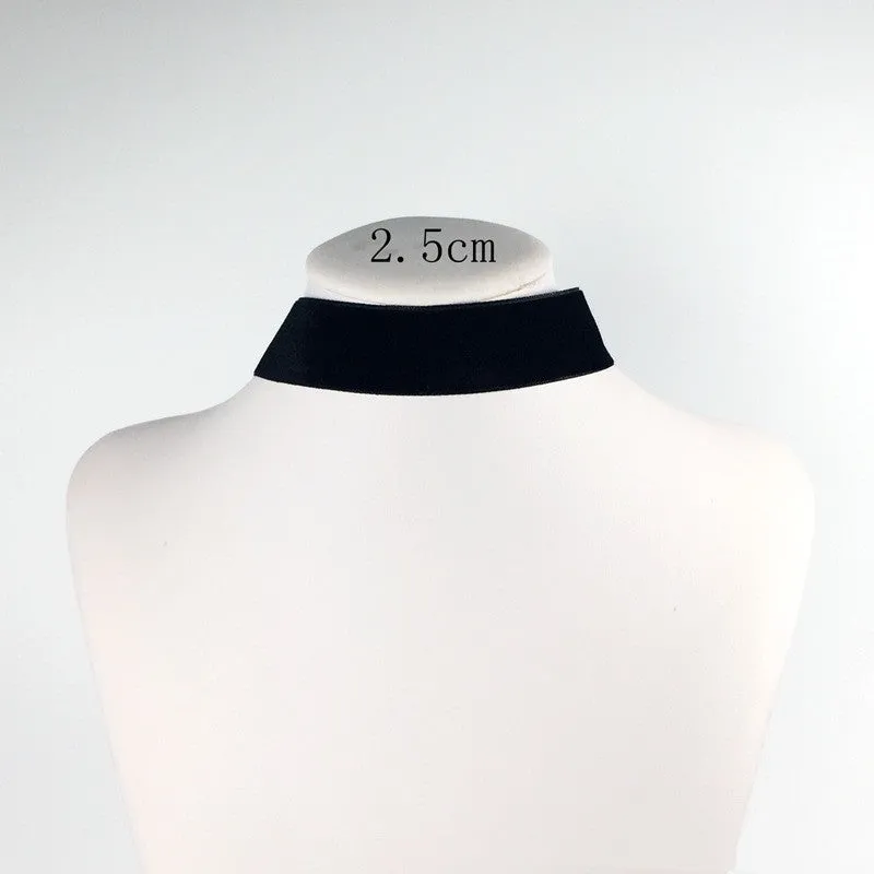Fashion Retro Gothic Short Velvet Necklace