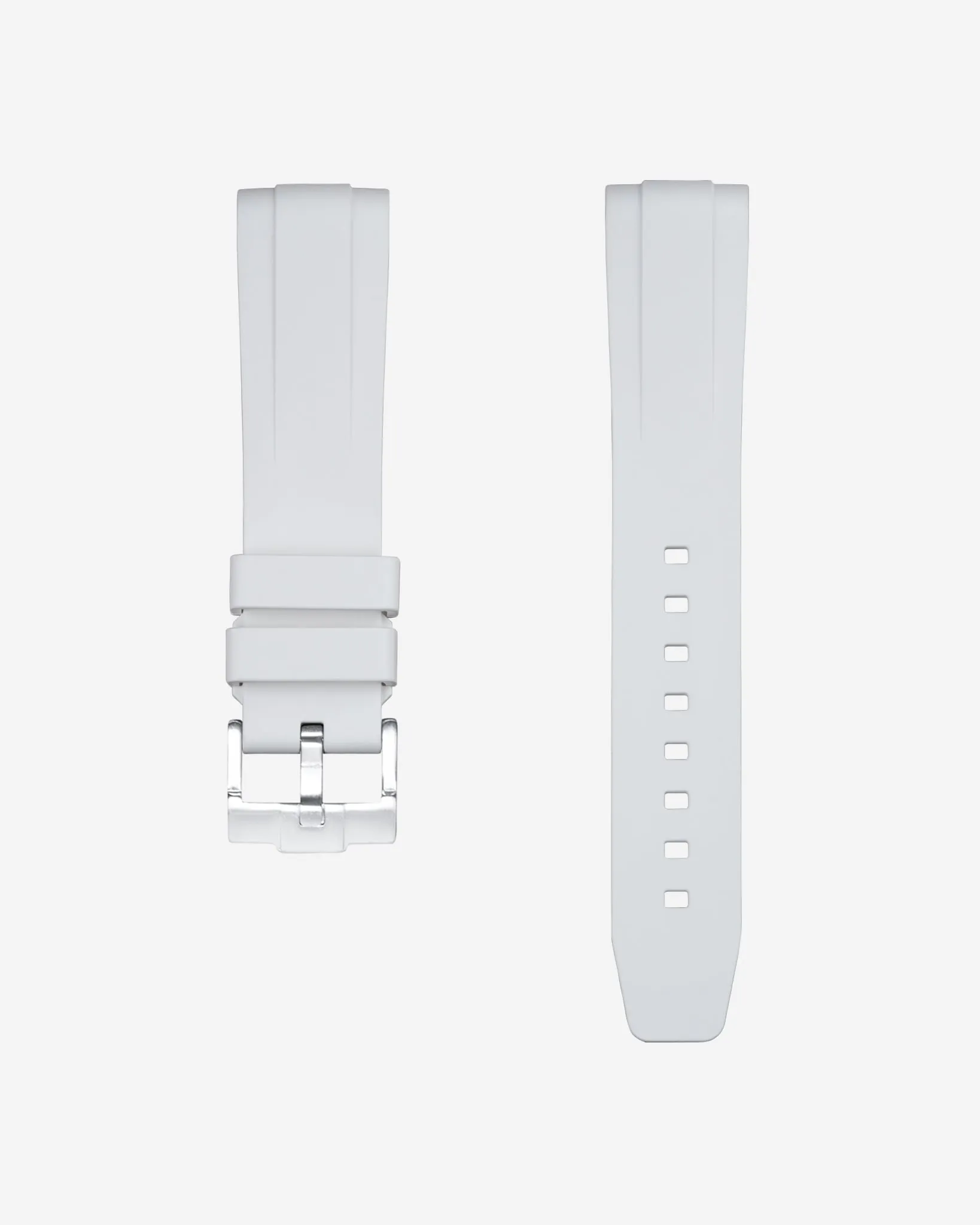 FKM Rubber Strap for Omega Seamaster 300 Diver - White