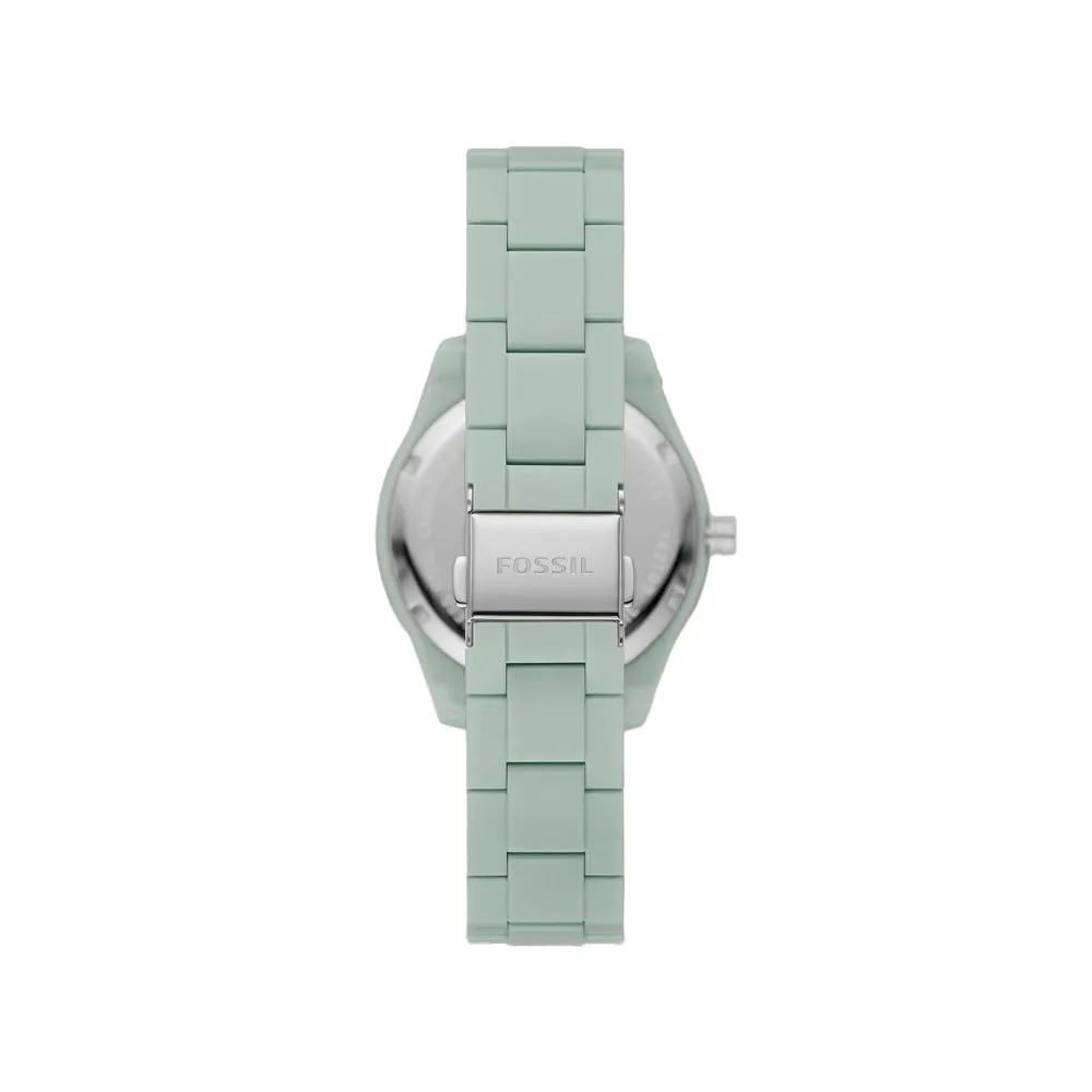 Fossil Stella Women's Multifunction Green Castor Oil Watch