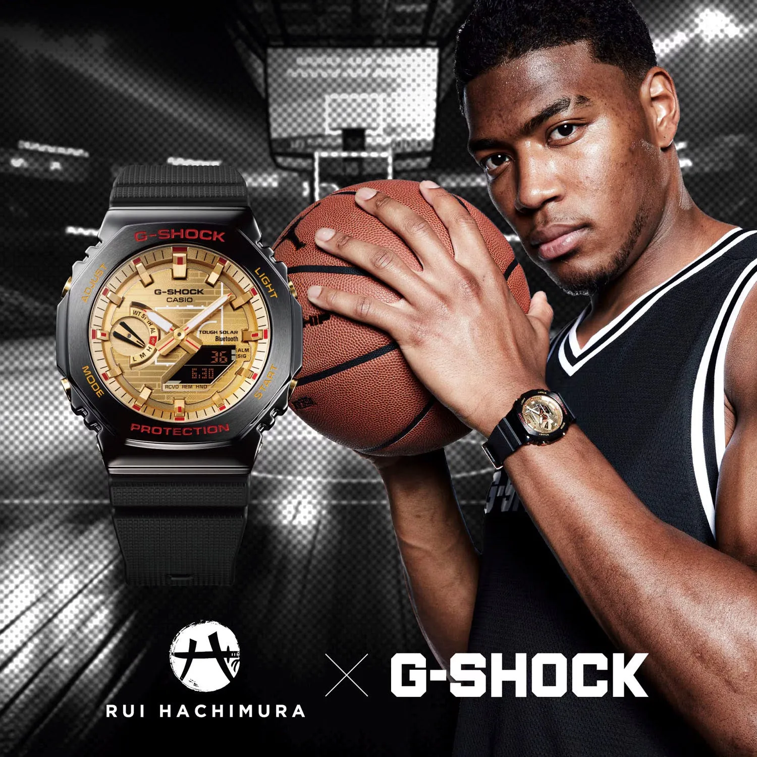 G-Shock G-Steel X Rui Hachimura Solar – GBM2100RH-1A