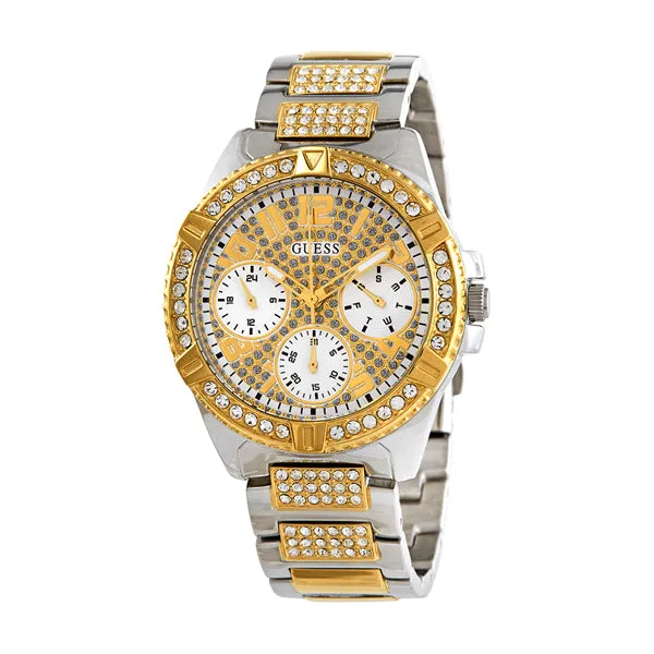 Guess Lady Frontier Two-tone Stainless Steel Multi Color Dial Quartz Watch for Ladies - W1156L5