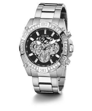 Guess Trophy Silver Tone Men's Watch GW0390G1
