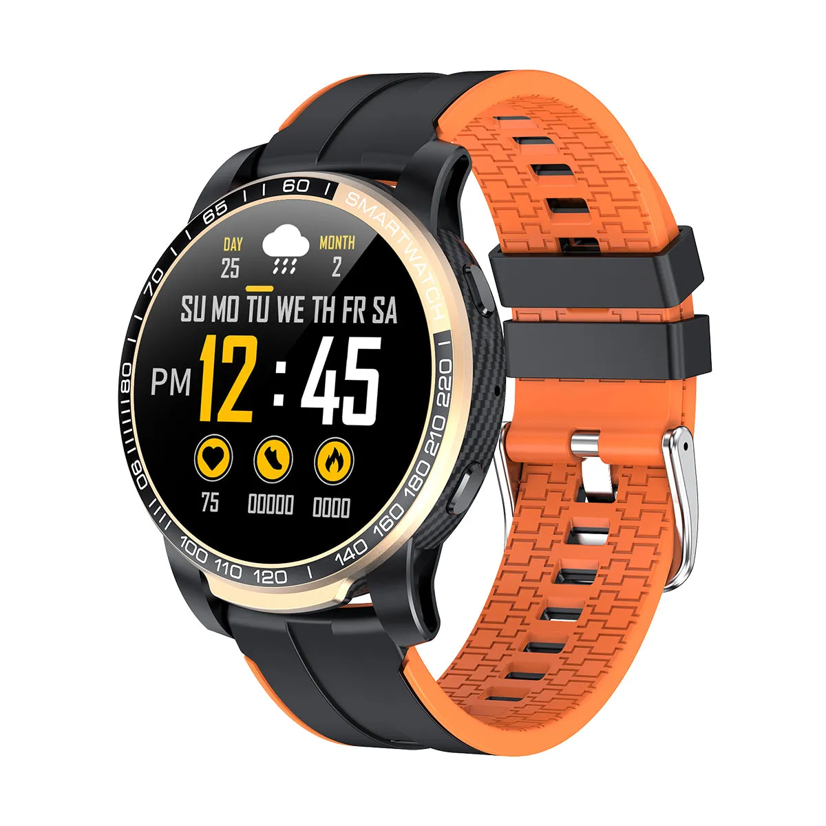 GW20 Touch Dial Call Phone Watches Men Women Fitness Tracker ECG Heart Rate Sport For Android Smart watch