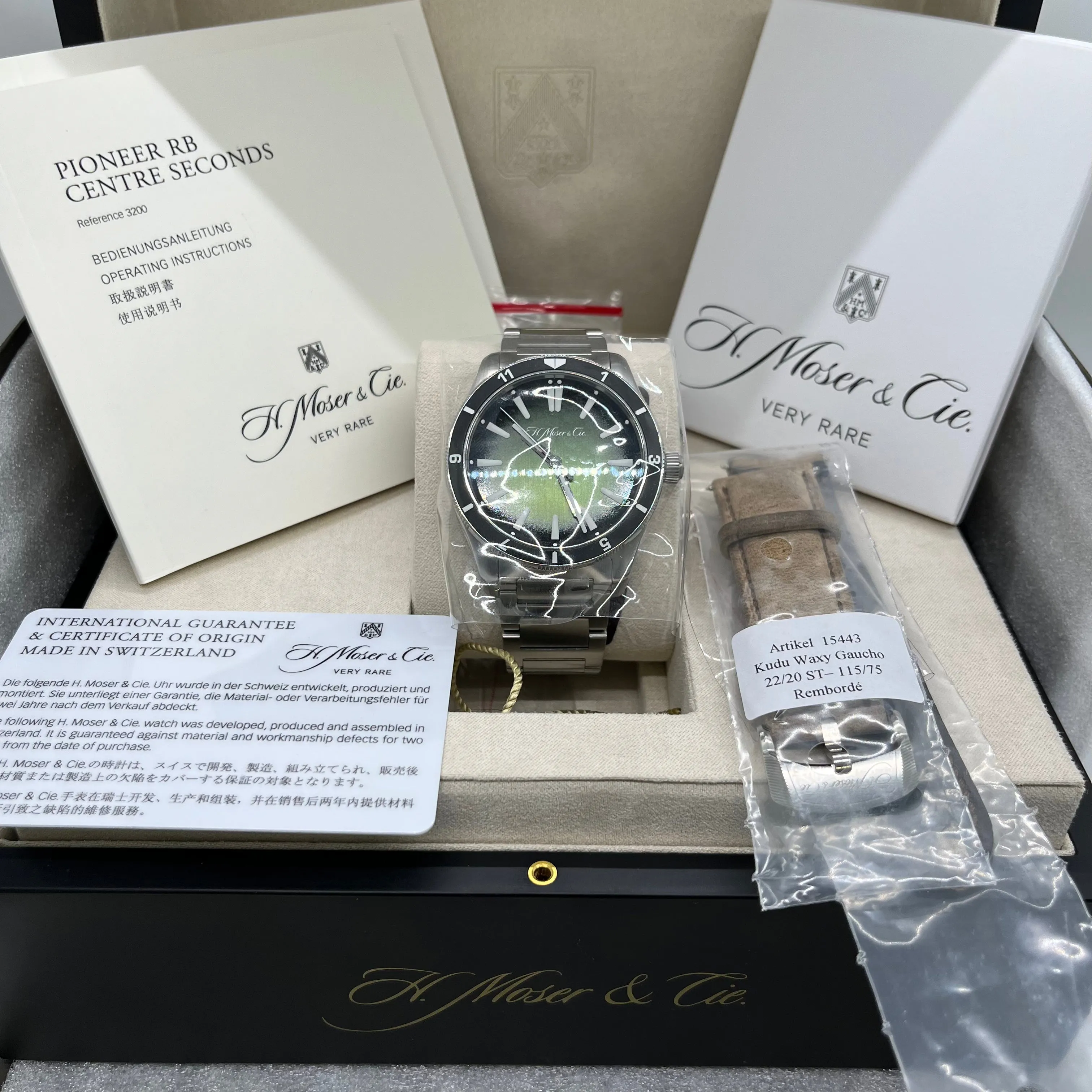 H. Moser & Cie. Pioneer C.02 (Pre-owned) - 49/50
