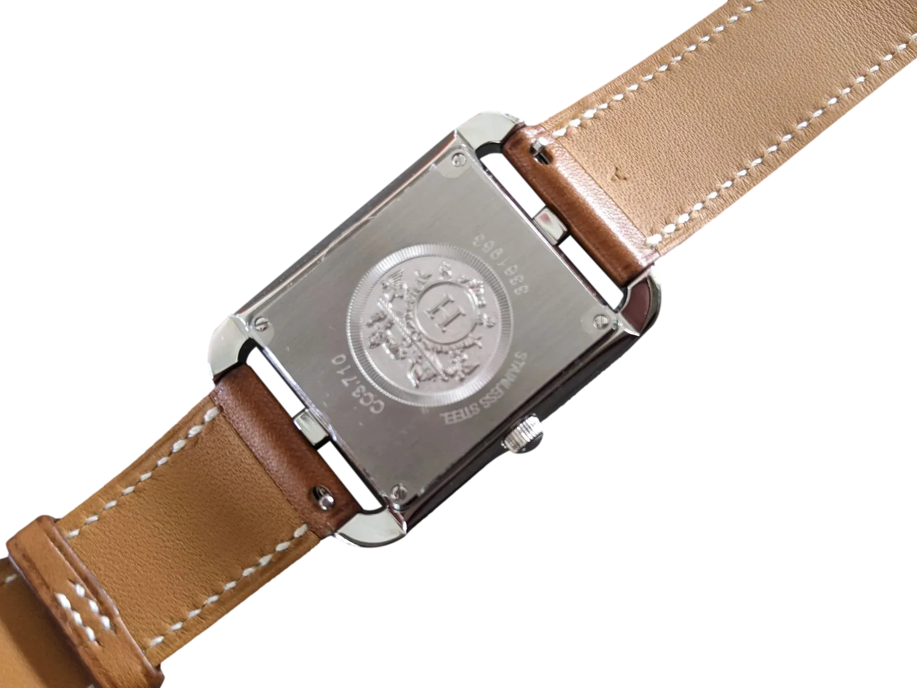 HERMES [M03] Barenia "Double Tour Cape Cod" Watch Model 31 mm, BNIB!