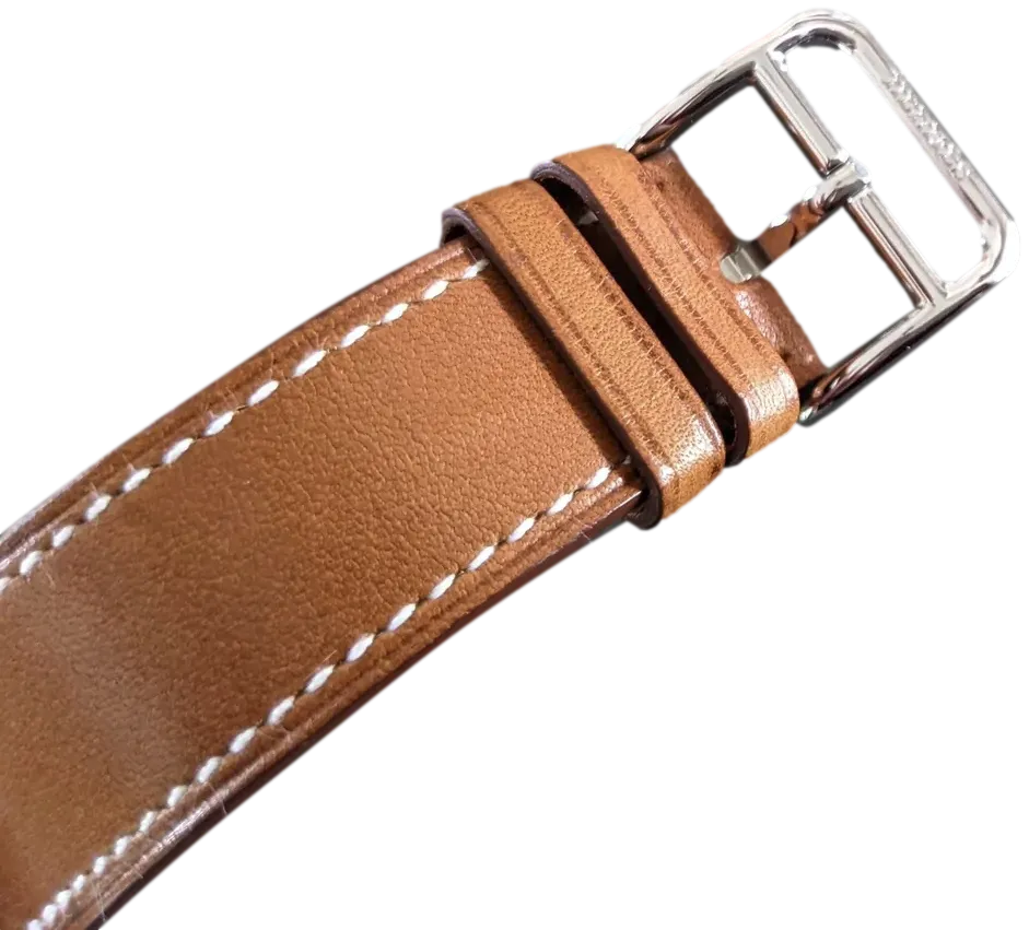 HERMES [M03] Barenia "Double Tour Cape Cod" Watch Model 31 mm, BNIB!