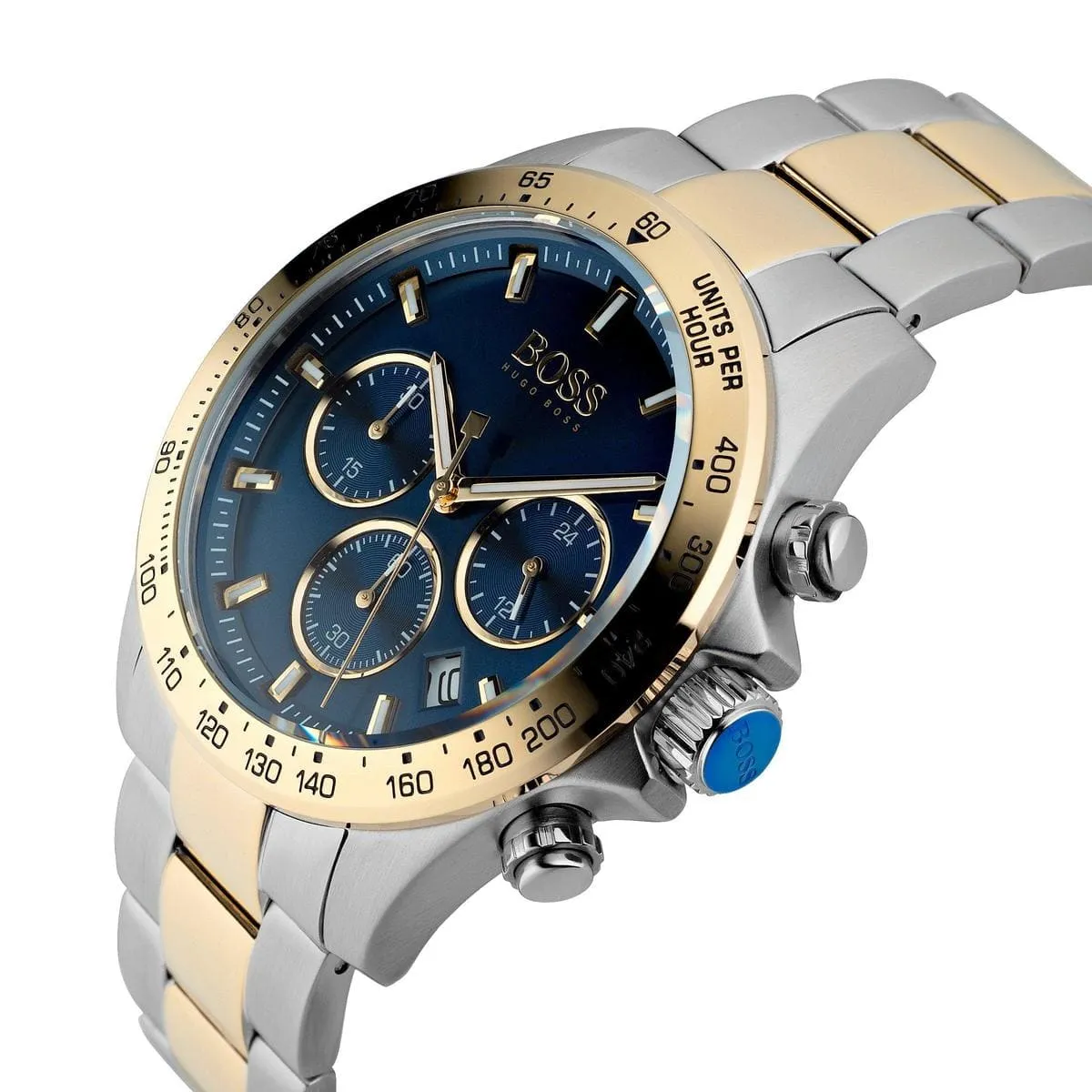 Hugo Boss Hero Two Tone Chronograph Men's Watch 1513767