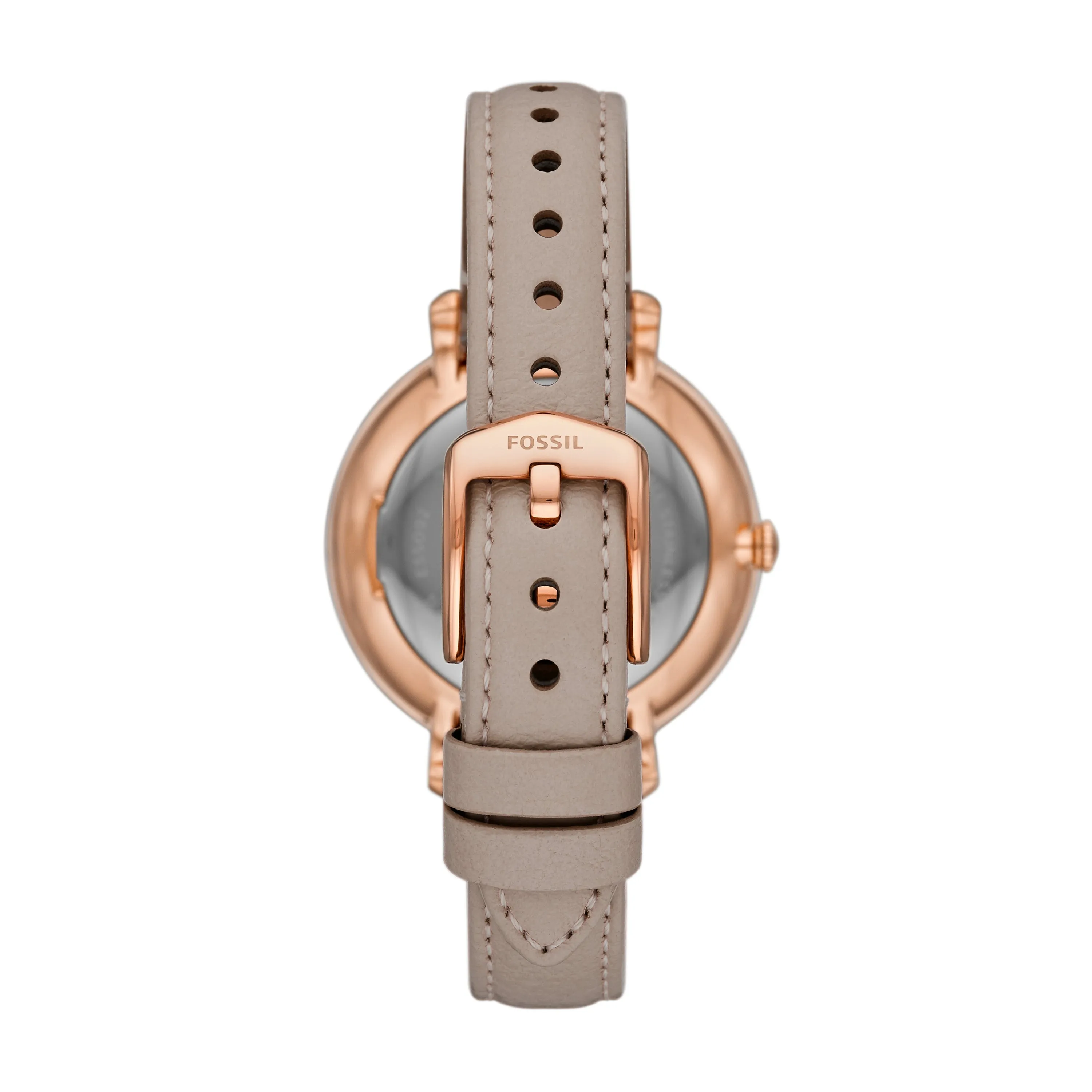 Jacqueline Solar-Powered Pink Leather Watch
