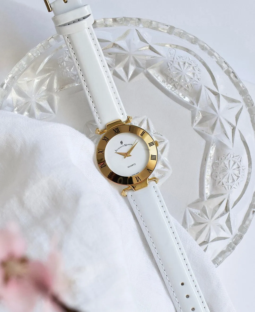 JDM Coupole Classic White Watch