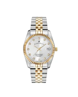 JDM Inspiration Two Tone Yellow Gold Watch