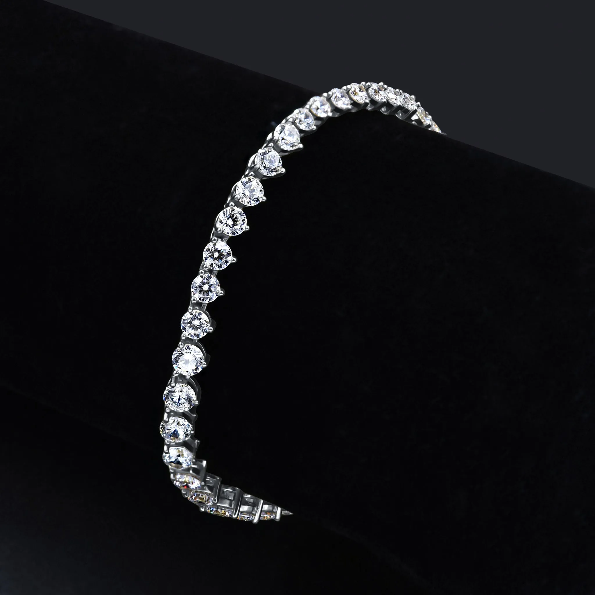 LUCULENTUS STERLING SILVER TENNIS CHAIN  | 9217971