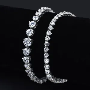 LUCULENTUS STERLING SILVER TENNIS CHAIN  | 9217971
