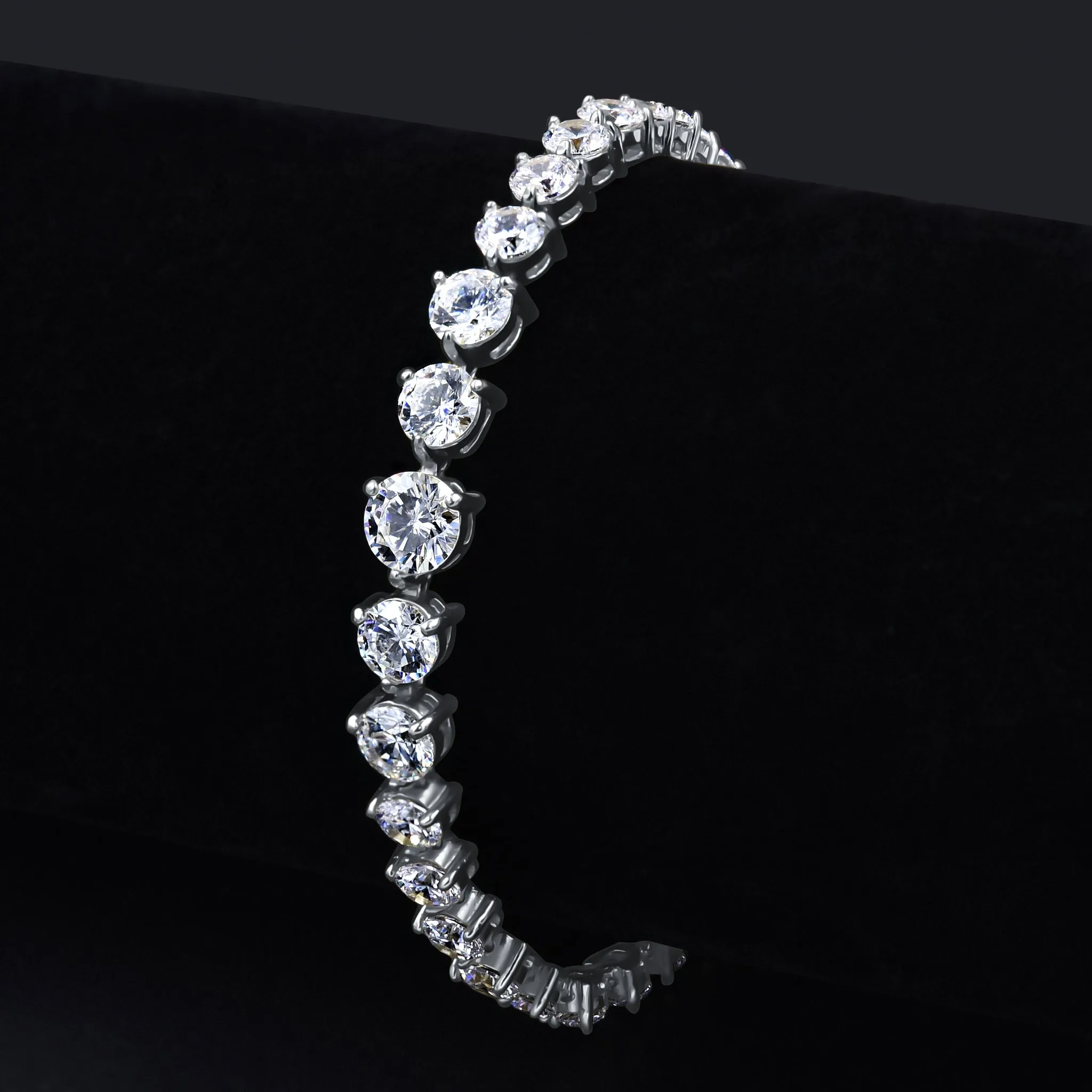 LUCULENTUS STERLING SILVER TENNIS CHAIN  | 9217971