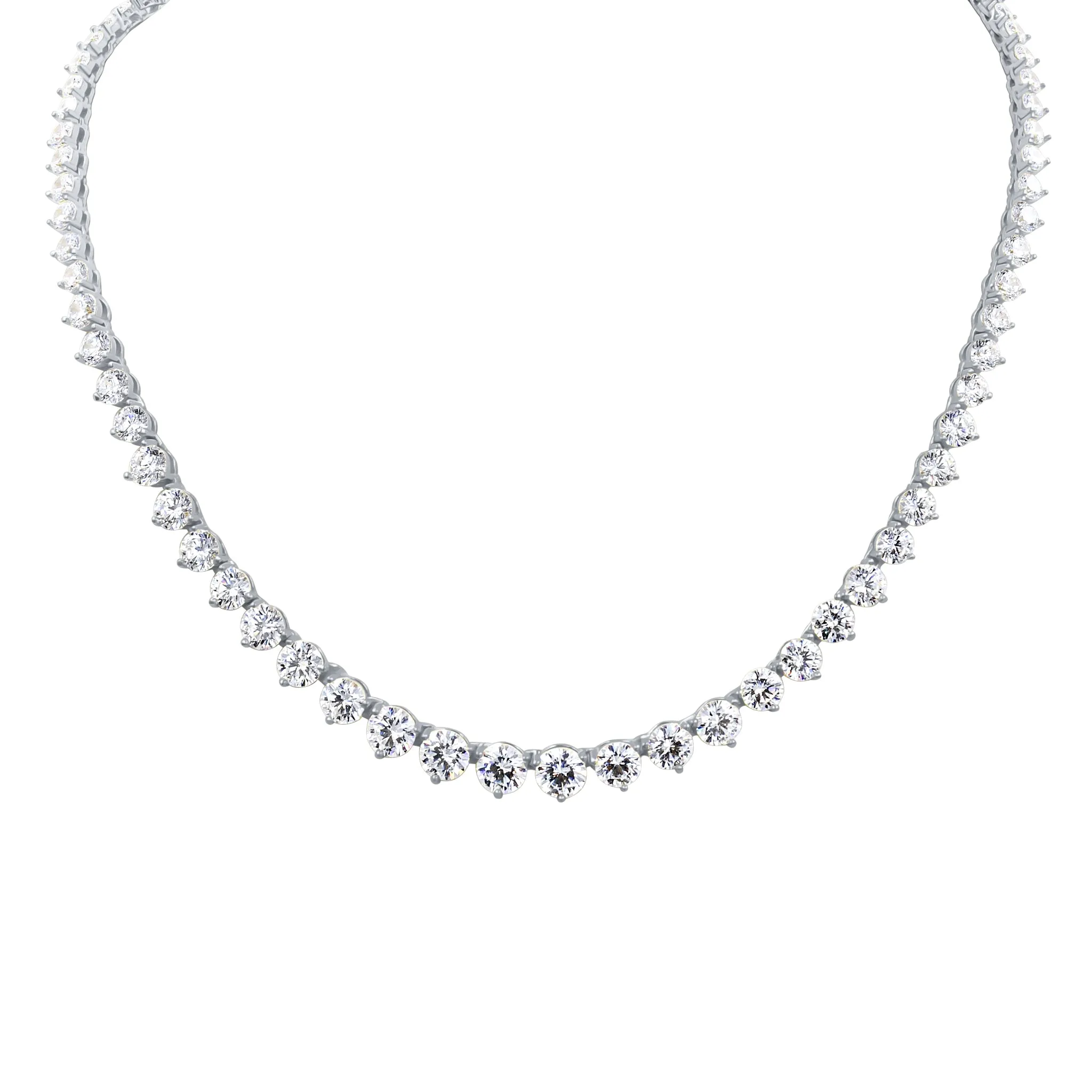 LUCULENTUS STERLING SILVER TENNIS CHAIN  | 9217971