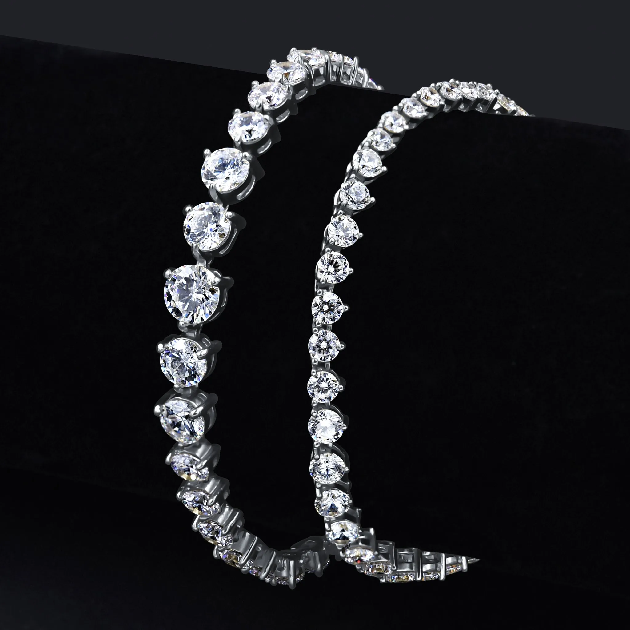 LUCULENTUS STERLING SILVER TENNIS CHAIN  | 9217971