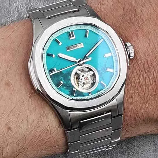 Manufaktur Waldhoff Navigator Automatic Turquoise SS