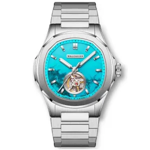 Manufaktur Waldhoff Navigator Automatic Turquoise SS