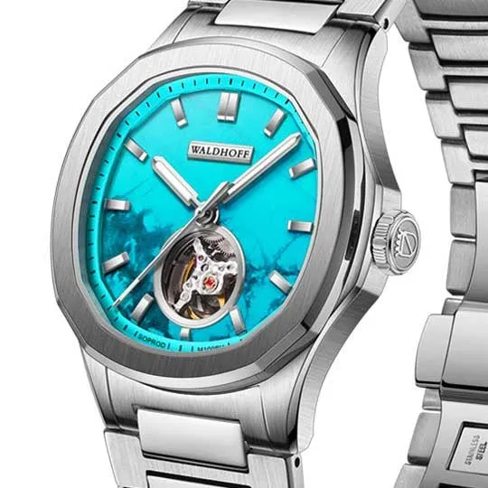 Manufaktur Waldhoff Navigator Automatic Turquoise SS