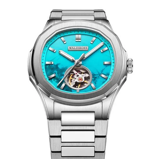 Manufaktur Waldhoff Navigator Automatic Turquoise SS