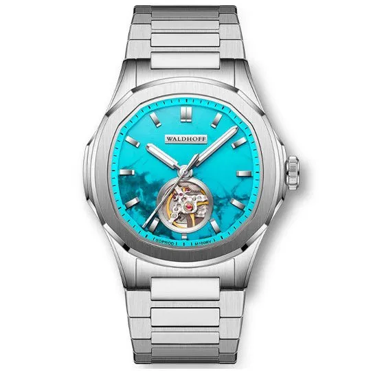 Manufaktur Waldhoff Navigator Automatic Turquoise SS