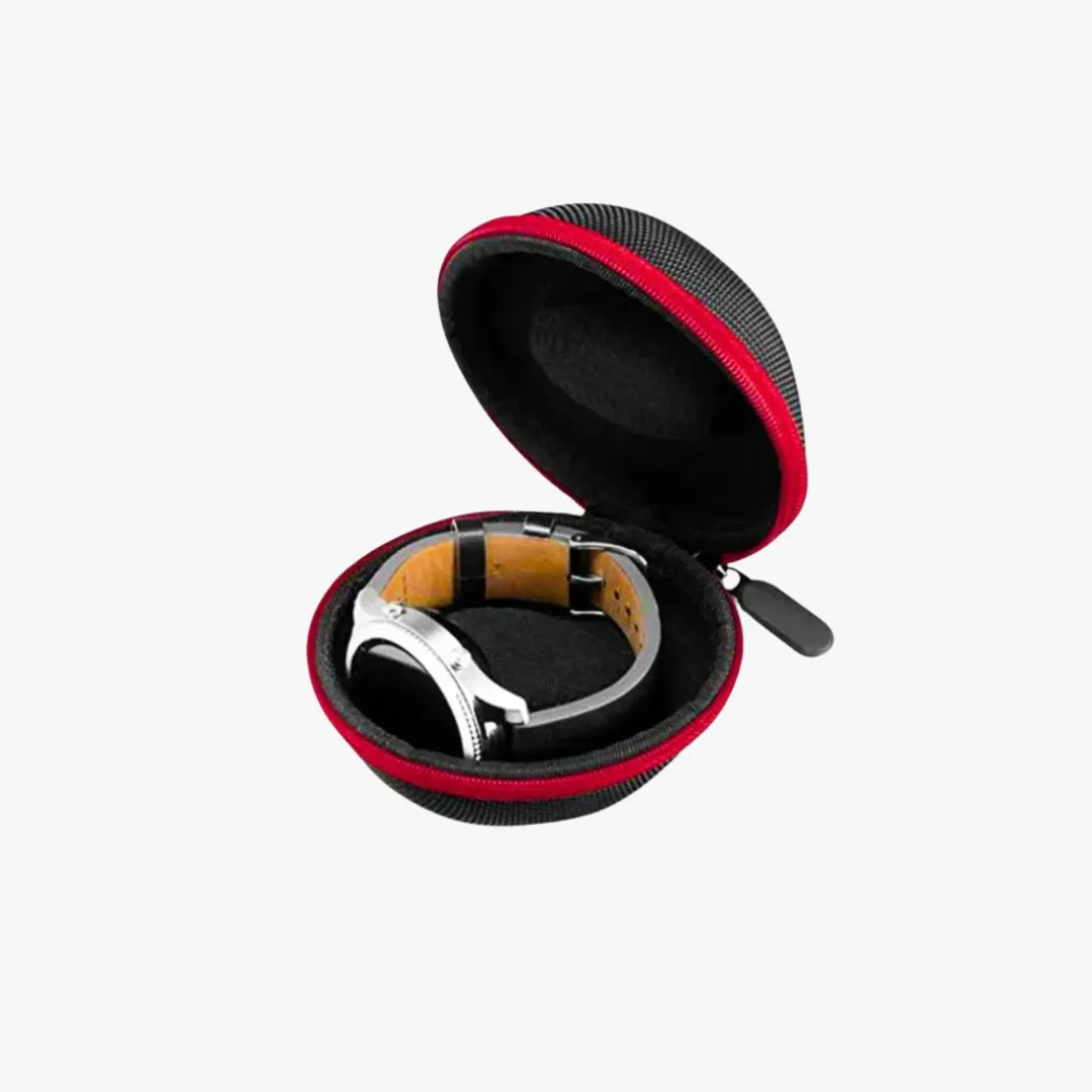 Mason | Hard Shell Watch Case – Waterproof Travel Pouch with Zipper (Multi-Color)