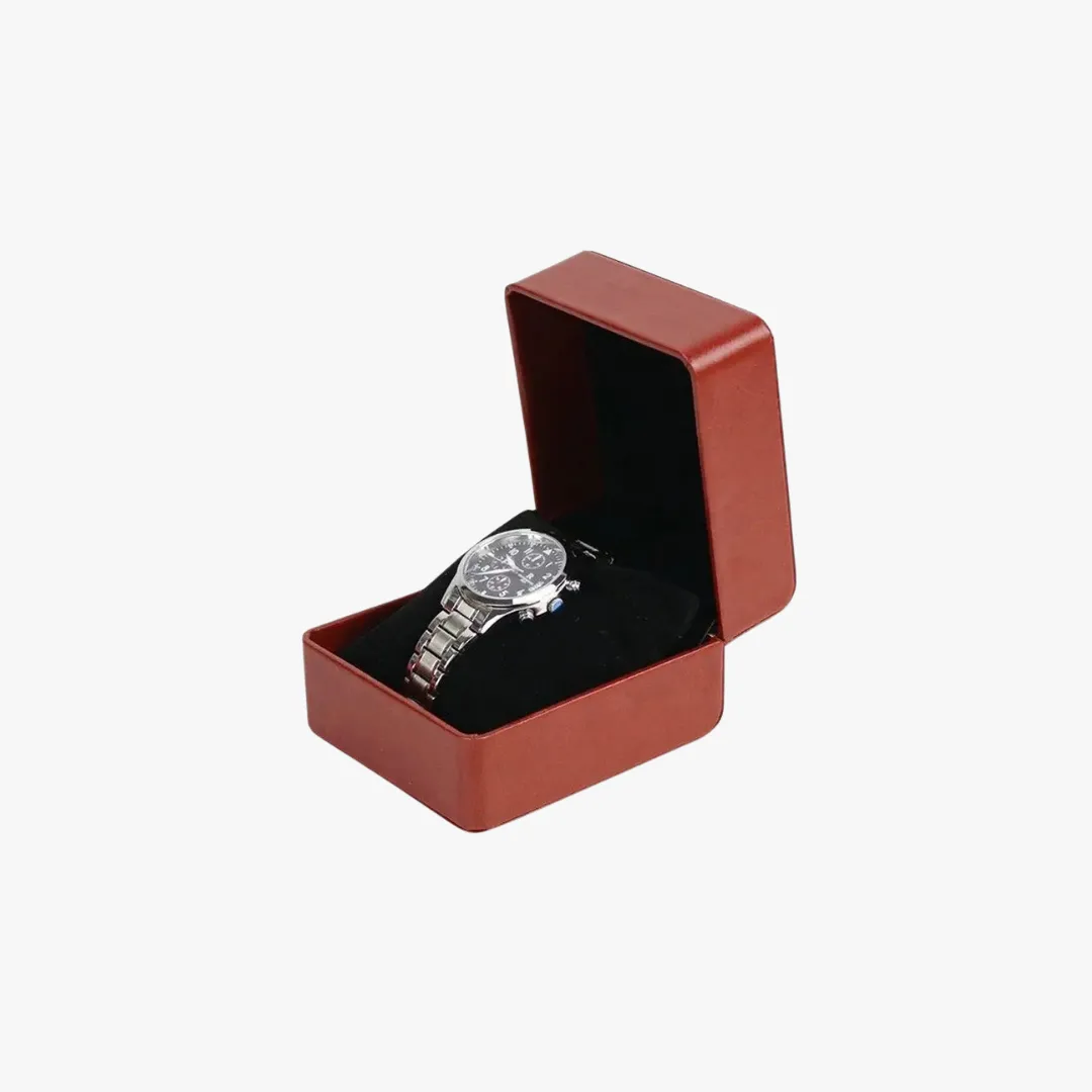 Mason | Single Watch Gift Box – Elegant PU Leather Case (Multiple Colors)