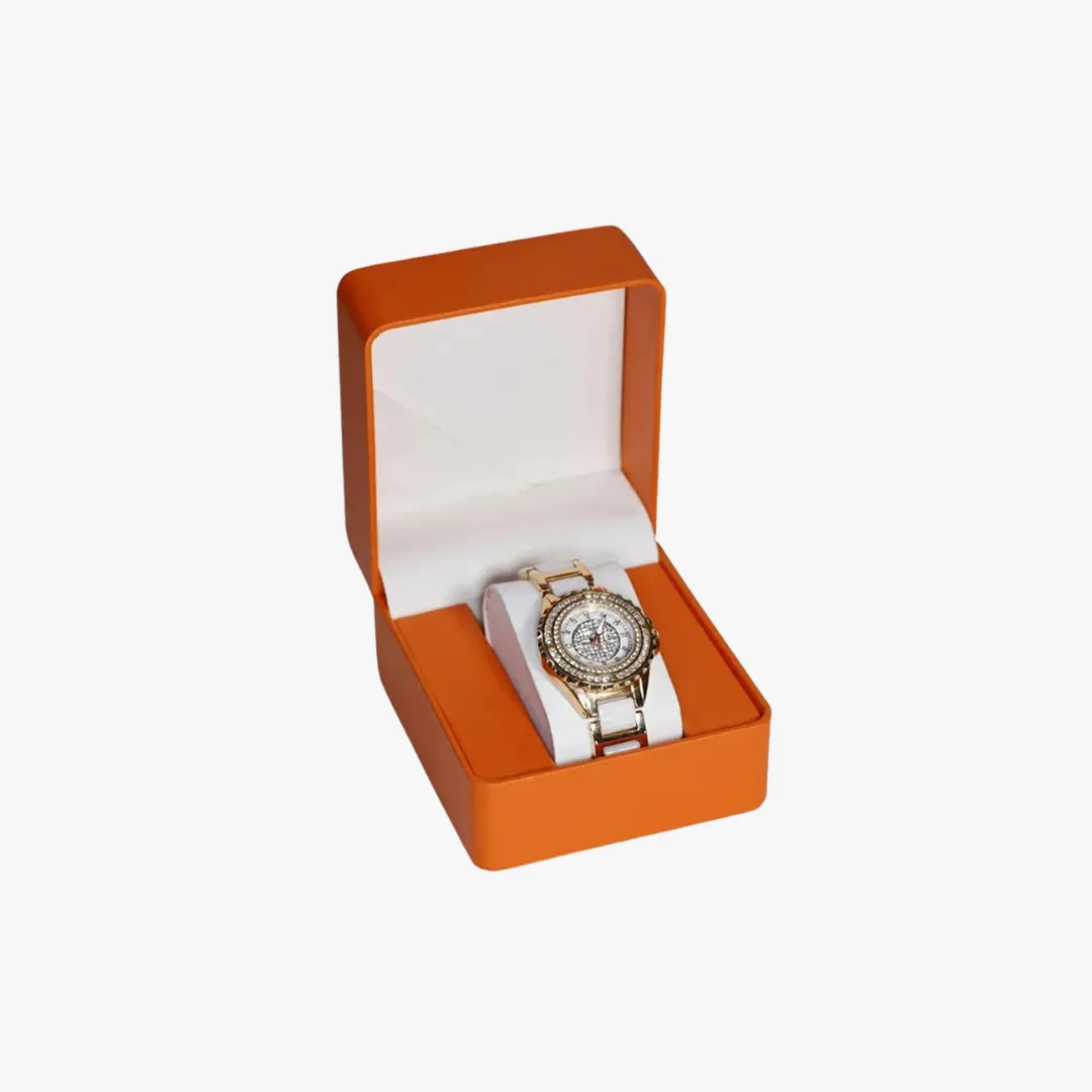 Mason | Single Watch Gift Box – Elegant PU Leather Case (Multiple Colors)