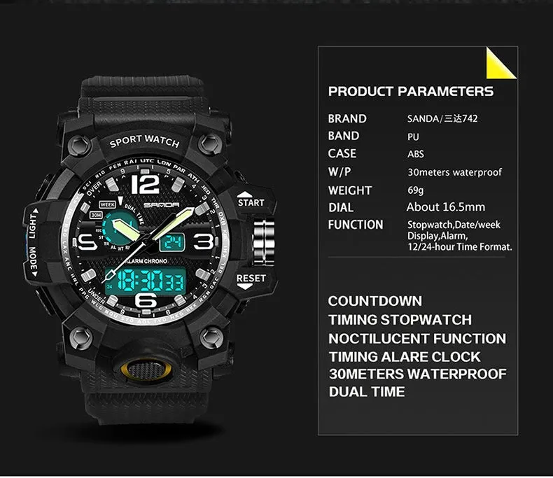 Men's watches waterproof